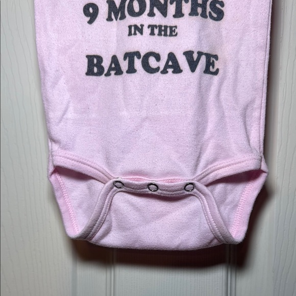 Pink Batman Baby Onesie - Picture 4 of 6